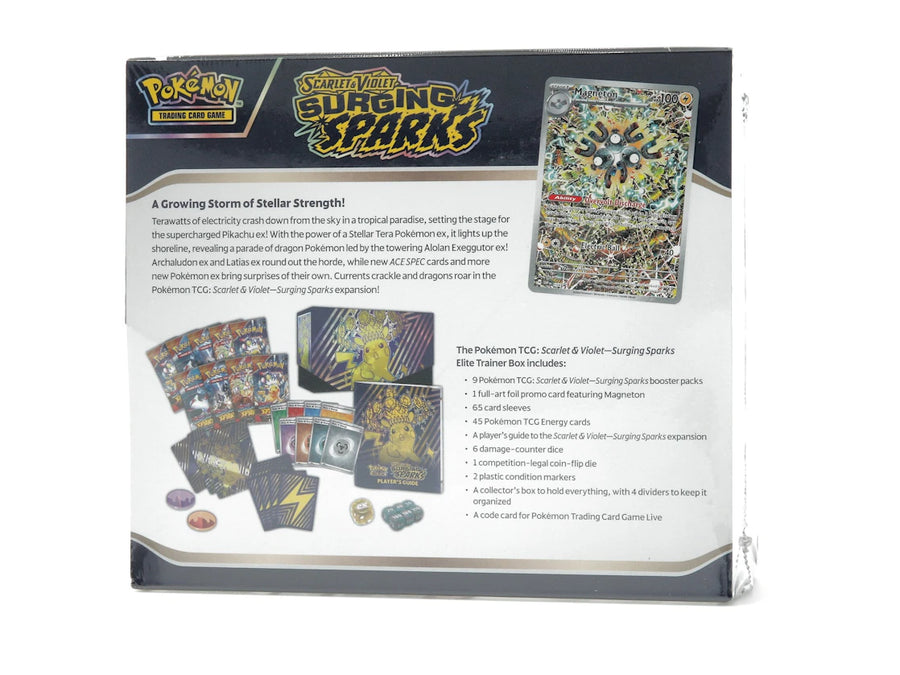 Lot de 2 coffrets Dresseur d'élite Pokémon Scarlet &amp; Violet Étincelles déferlantes