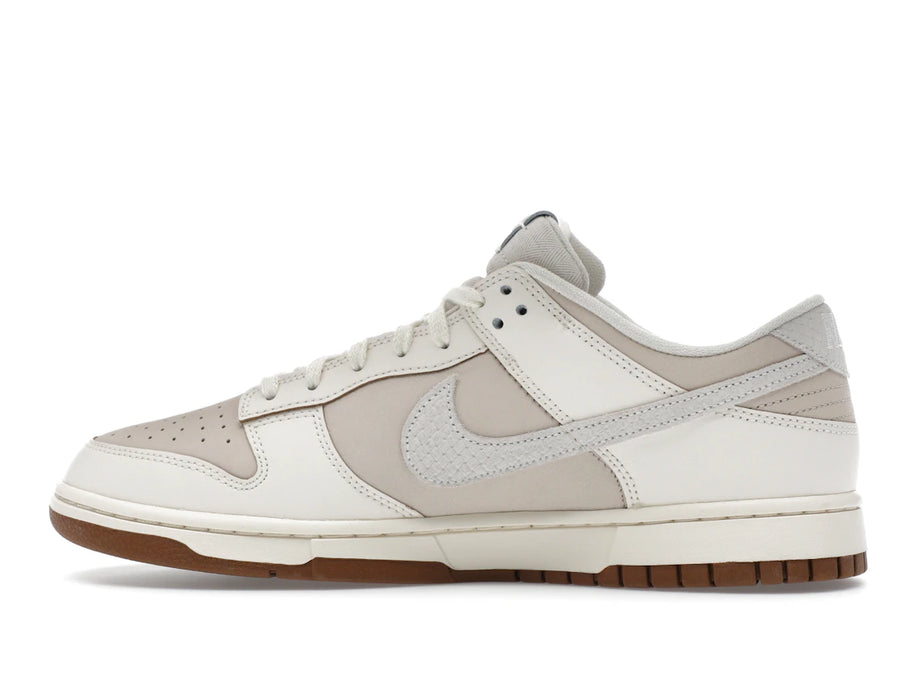 Nike Dunk Low Retro Blanc nacré Ivoire pâle Beige clair Voile