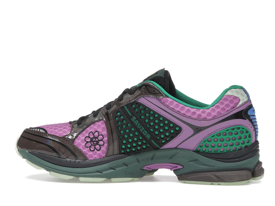 Saucony ProGrid Triumph 4 Jae Conseils Fleurs Cultiver Uptown Perilla