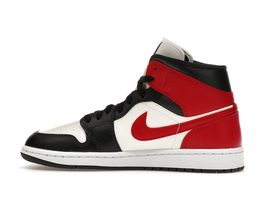 Jordan 1 Mid Gym Rouge Off Noir (Femme)