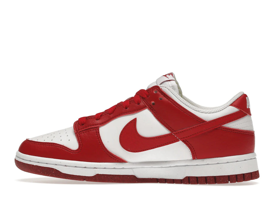 Nike Dunk Low Next Nature Blanc Rouge Gym (Femme)