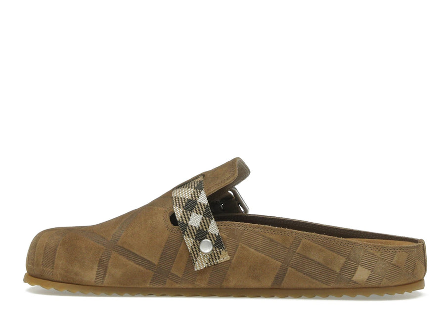 Sabots Burberry Urchin en jute (Femme)