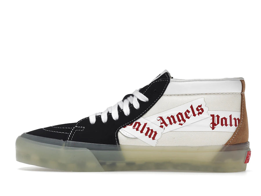 Vans Vault Sk8-Mid LX Palm Angels Noir Blanc Beige