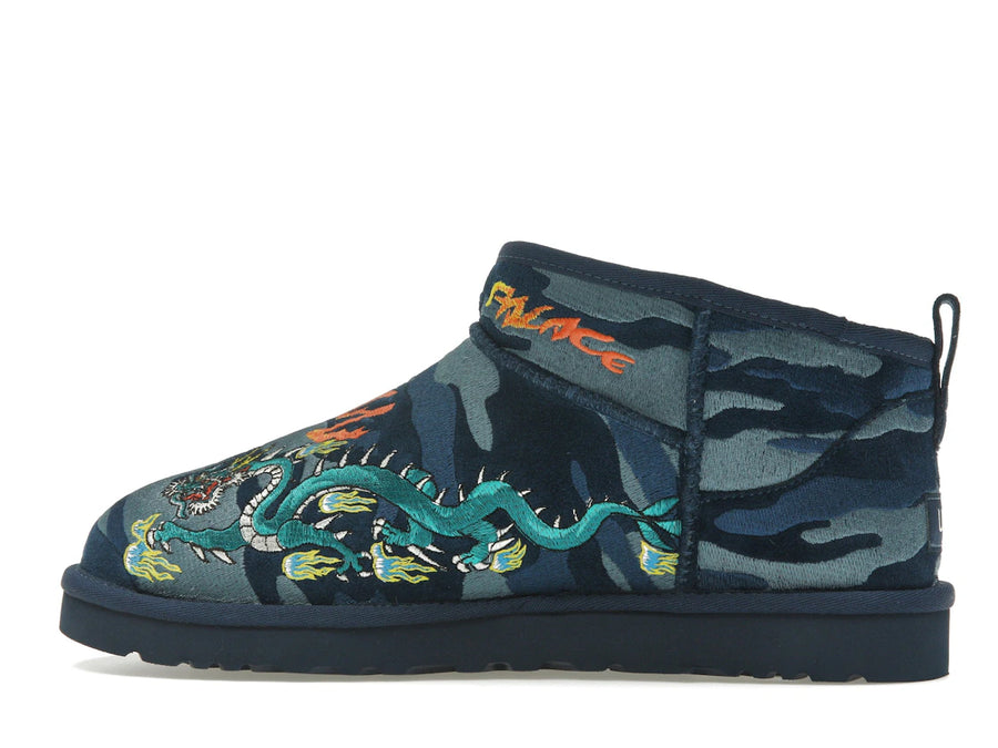 Bottes UGG Classic Ultra Mini Palace camouflage marine
