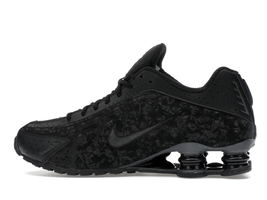 Nike Shox R4 Noir Floral (Femme)
