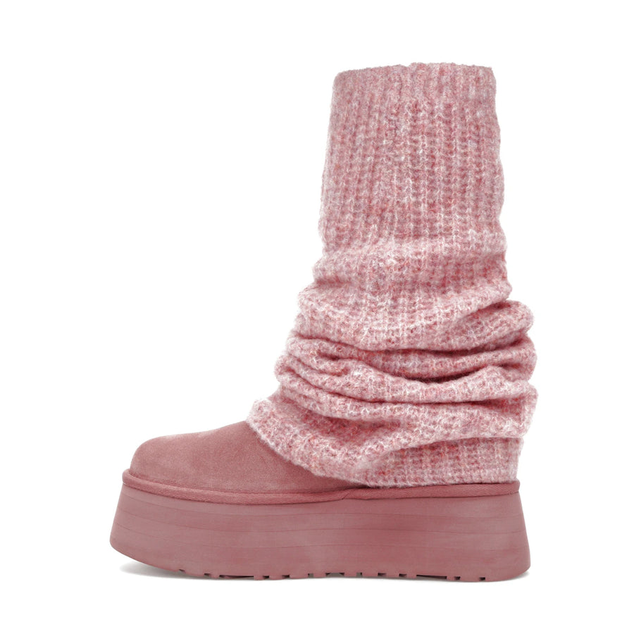 Bottes guêtres UGG Classic Mini Dipper Rose Aube (Femme)