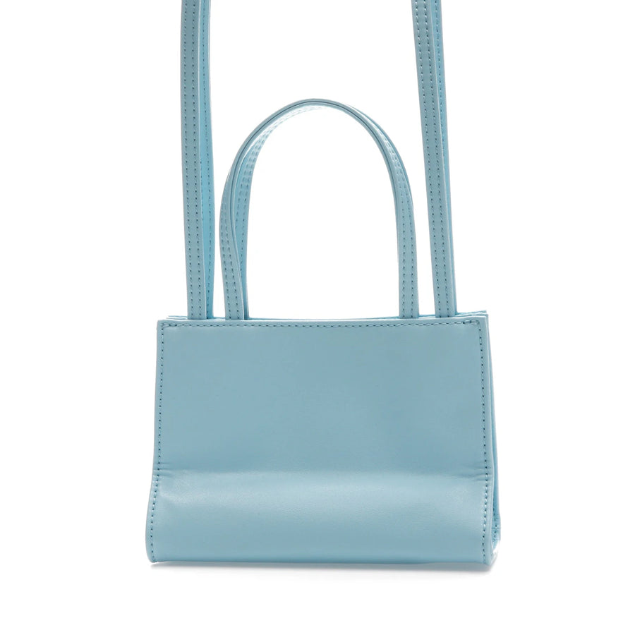 Telfar Shopping Bag Small Pool Blue