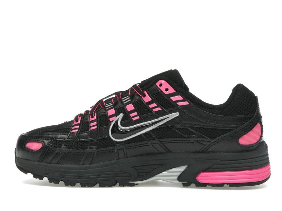 Nike P-6000 Rose Explosion Argent Métallisé Noir
