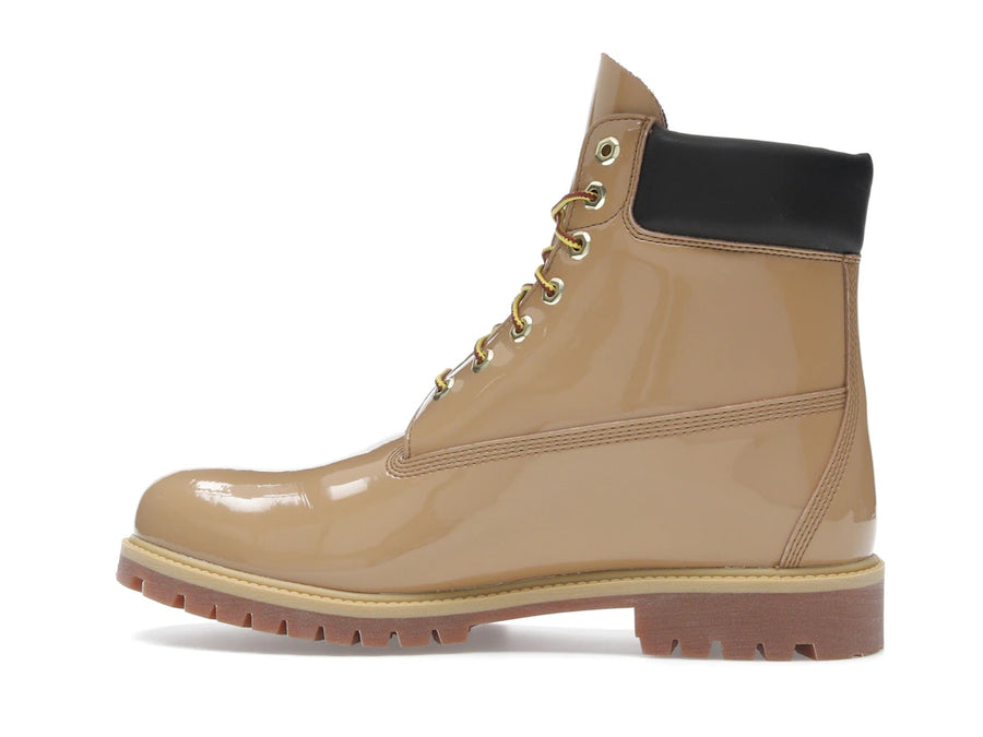Bottes Timberland Premium imperméables vernies 6" couleur blé foncé