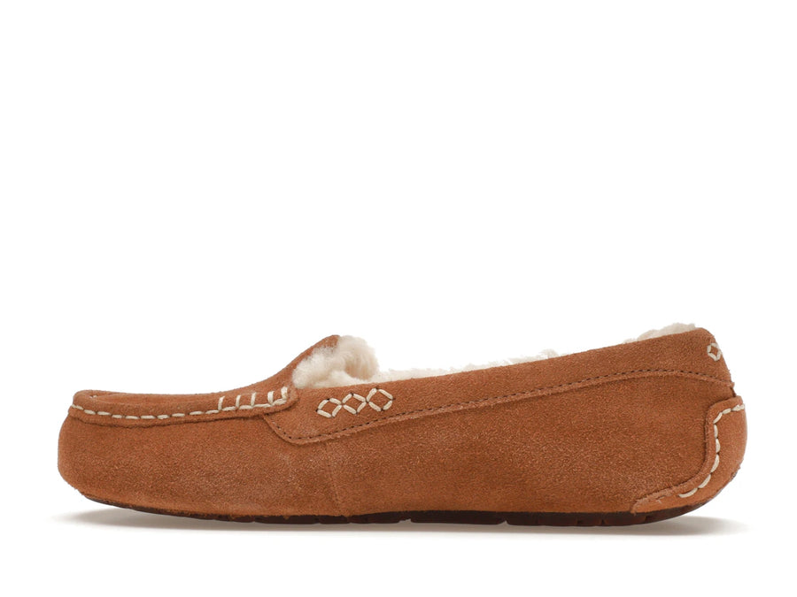 Pantoufles UGG Ansley couleur châtaigne (Femme)