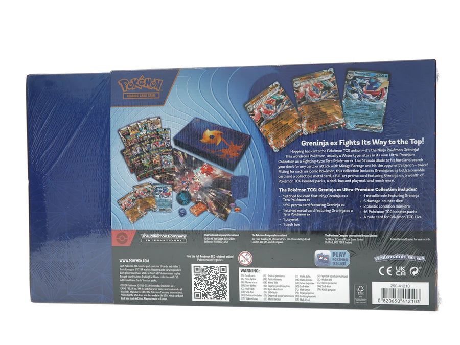 Collection Ultra-Premium Pokémon Greninja EX Écarlate et Violette 2024
