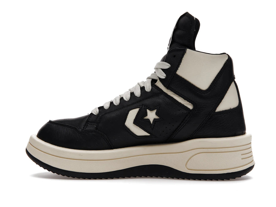 Converse TURBOWPN Mid Rick Owens DRKSHDW Crème Nuage Noir
