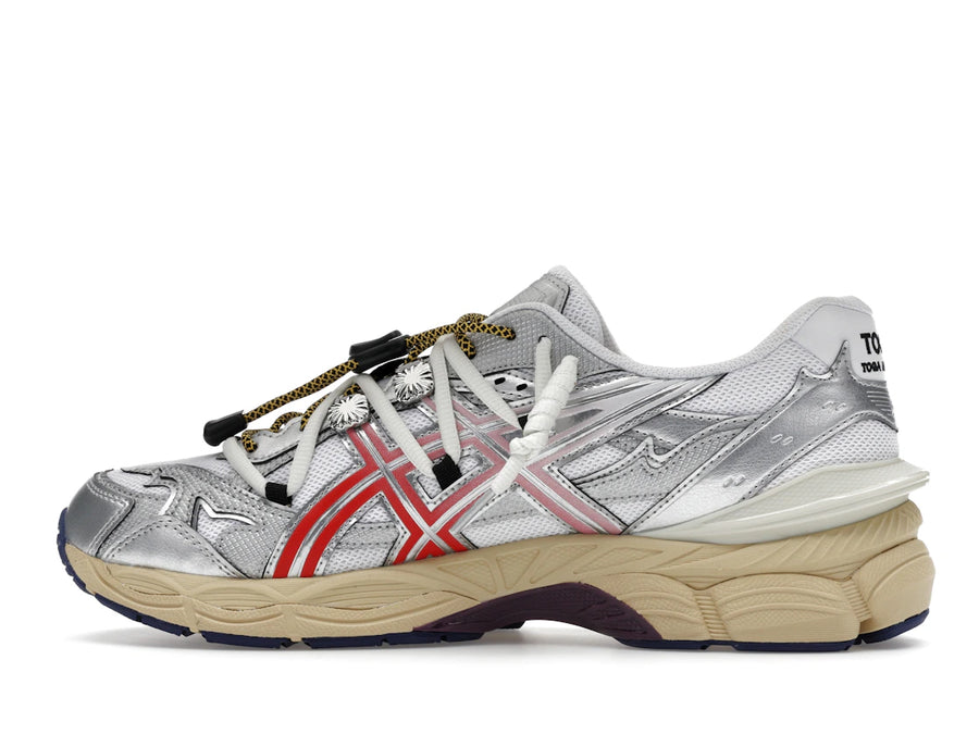 ASICS Gel-Cumulus 16 TOGA Blanc Rouge Argent Pur
