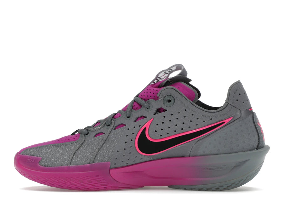 Nike Air Zoom GT Cut 3 Gris fumé Fuchsia vif