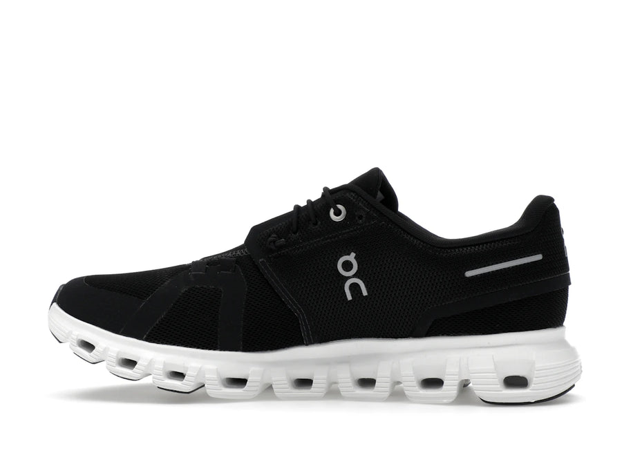 On Running Cloud 6 Noir Blanc (Femme)