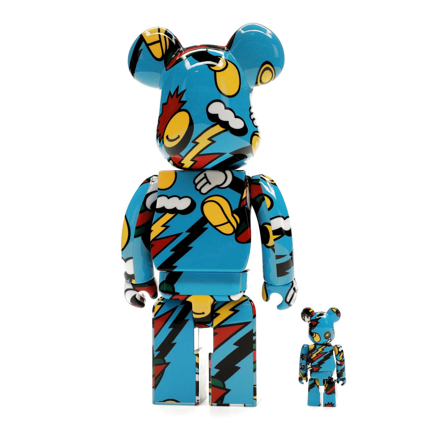 Ensemble Bearbrick Grafflex 100 % et 400 %