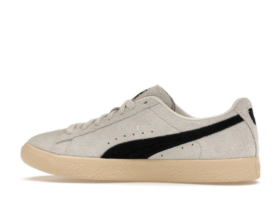 Puma Clyde en daim hirsute gris clair
