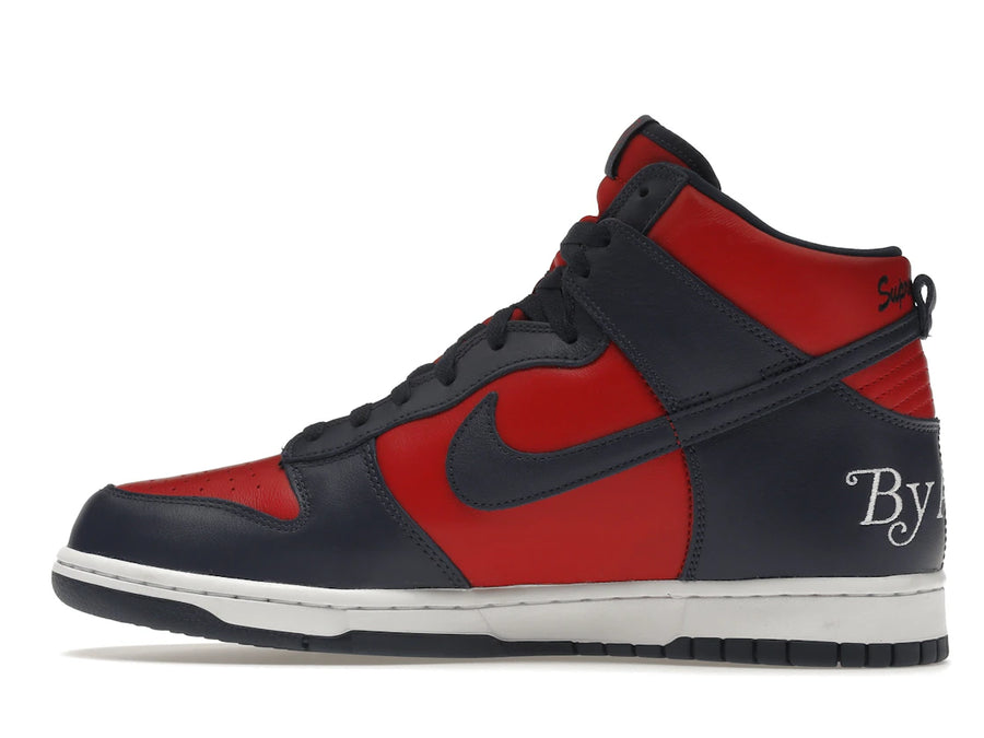 Nike SB Dunk High Supreme By Any Means Bleu marine