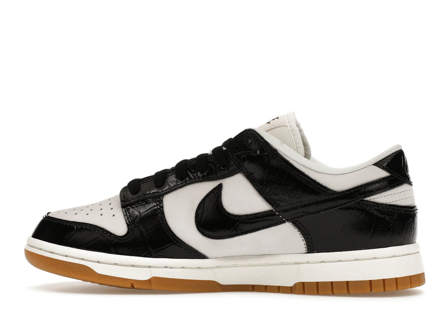 Nike Dunk Low LX Noir Croc (Femme)