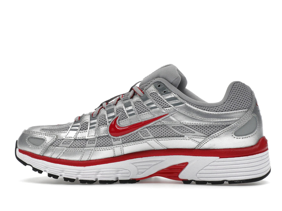 Nike P-6000 Argent Métallisé Rouge Gym