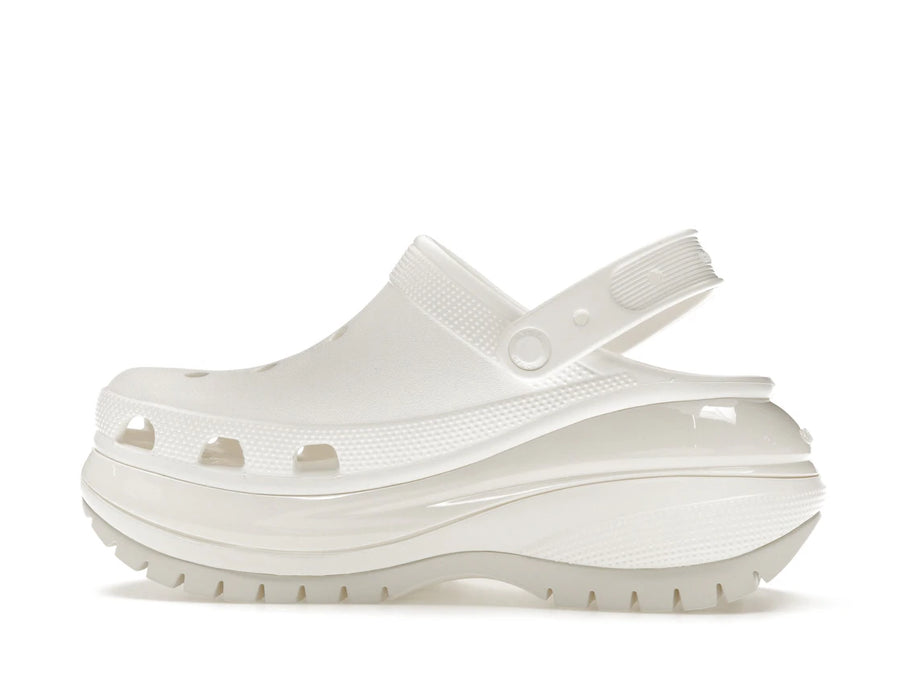 Sabots Crocs Classic Mega Crush blancs