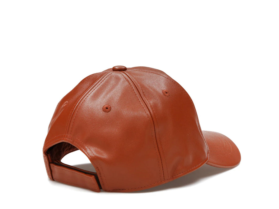 Telfar Logo Embossed Hat Tan