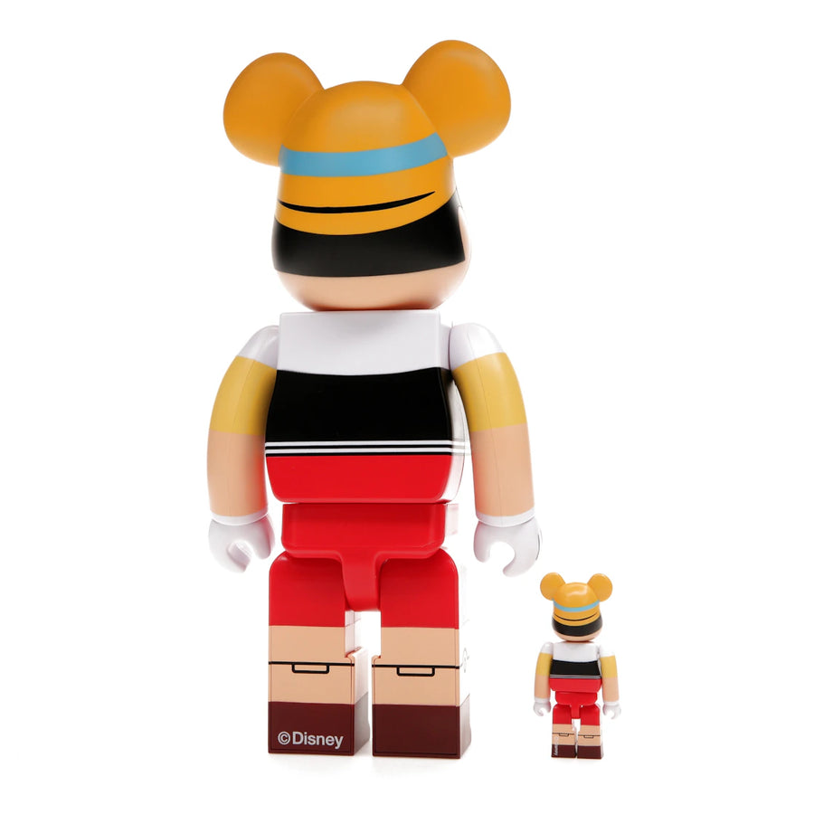 Bearbrick x Disney Pinocchio 100% & 400% Set