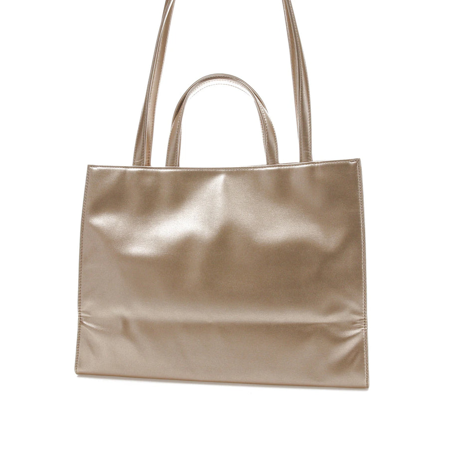 Sac cabas Telfar moyen doré