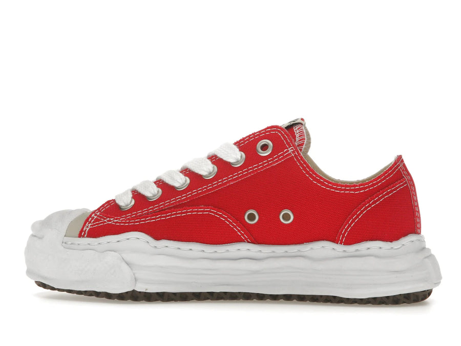 Maison Mihara Yasuhiro Hank OG Sole Canvas Low Red