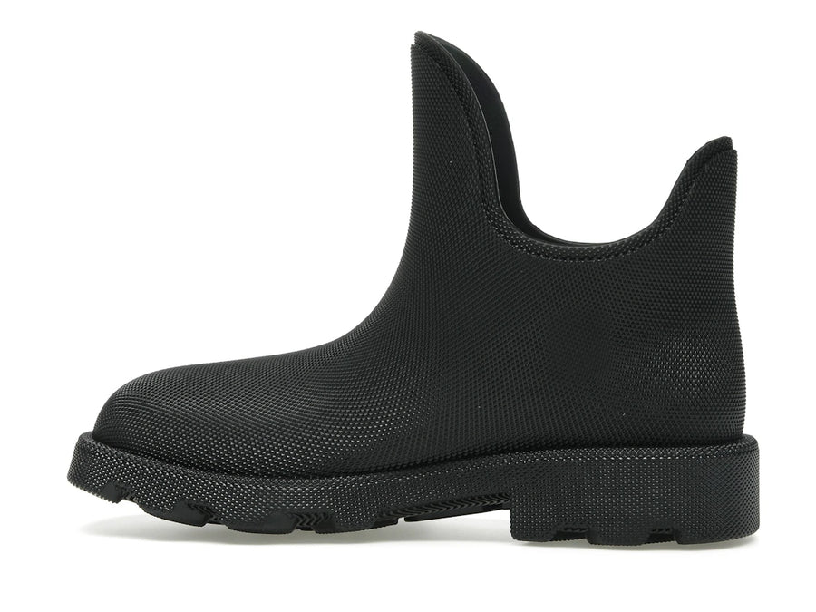 Burberry Marsh Round-Toe Ankle Boots Black