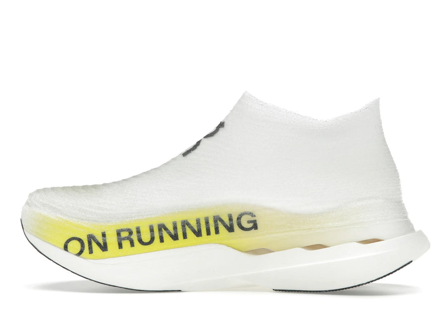 Sur Running Cloudboom Strike LS Blanc Citron Vert