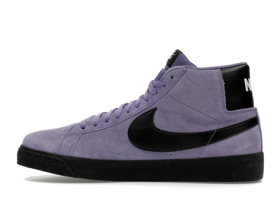 Nike SB Zoom Blazer Mid Noir Améthyste Poudré