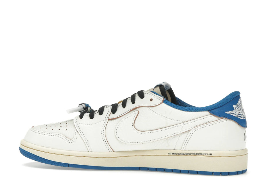 Jordan 1 Retro Low OG SP Fragment x Travis Scott Sail Military Blue