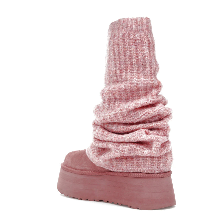 Bottes guêtres UGG Classic Mini Dipper Rose Aube (Femme)