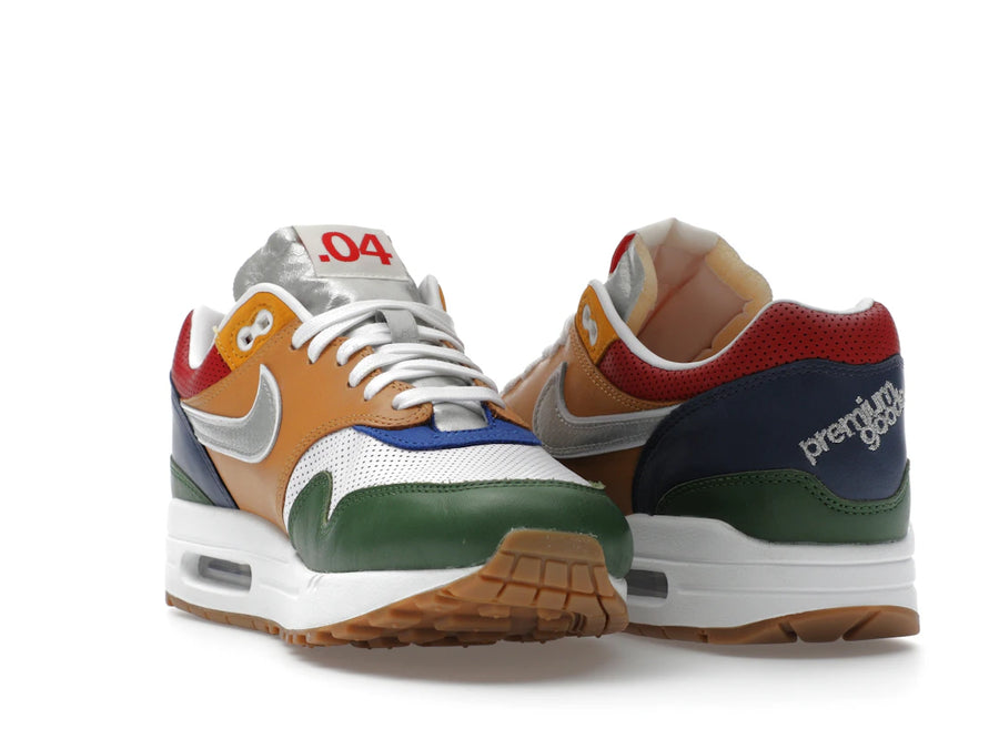 Nike Air Max 1 Premium Goods White Forest Green