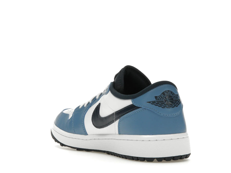 Jordan 1 Low Golf Blanc Tempête Égée