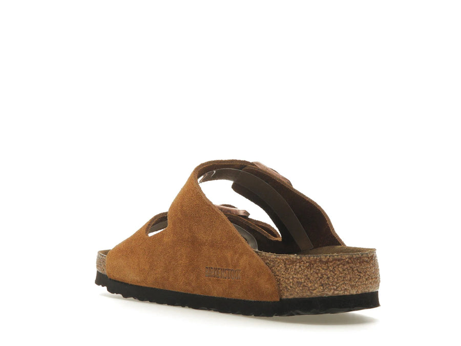 Birkenstock Arizona à semelle souple en daim et vison