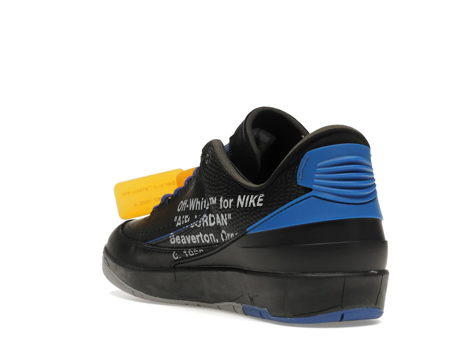 Jordan 2 Retro Low SP Off-White Noir Bleu