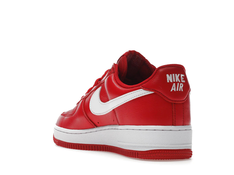 Nike Air Force 1 Low Retro QS Couleur du mois Rouge universitaire Blanc