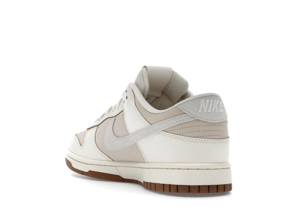 Nike Dunk Low Retro Blanc nacré Ivoire pâle Beige clair Voile