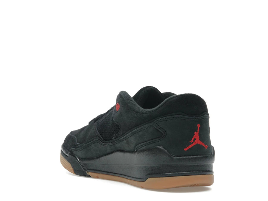 Jordan Flight Court Black Red