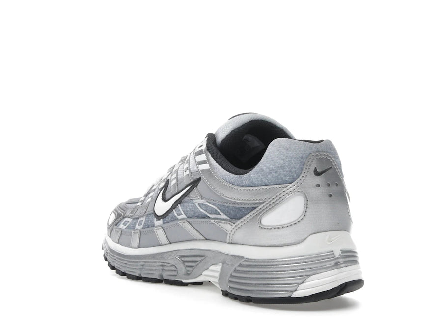 Nike P-6000 Argent métallisé Blanc sommet Gris loup