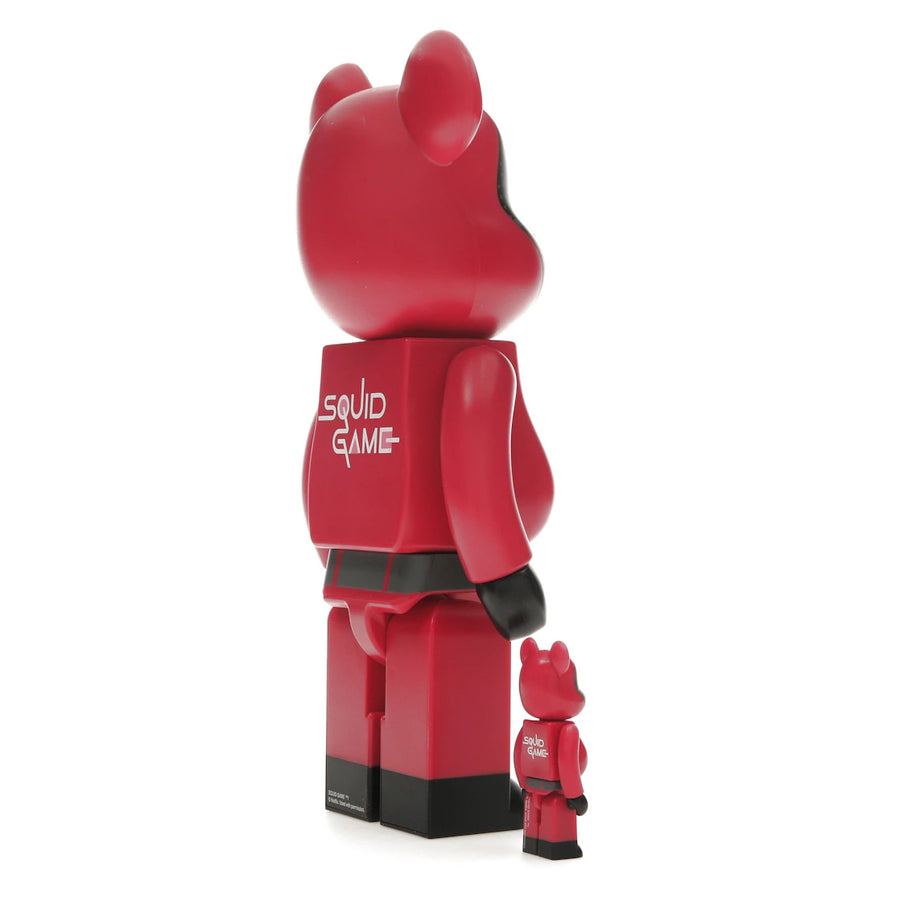 Bearbrick x Squid Game Guard (Triangle) 100% & 400% Set