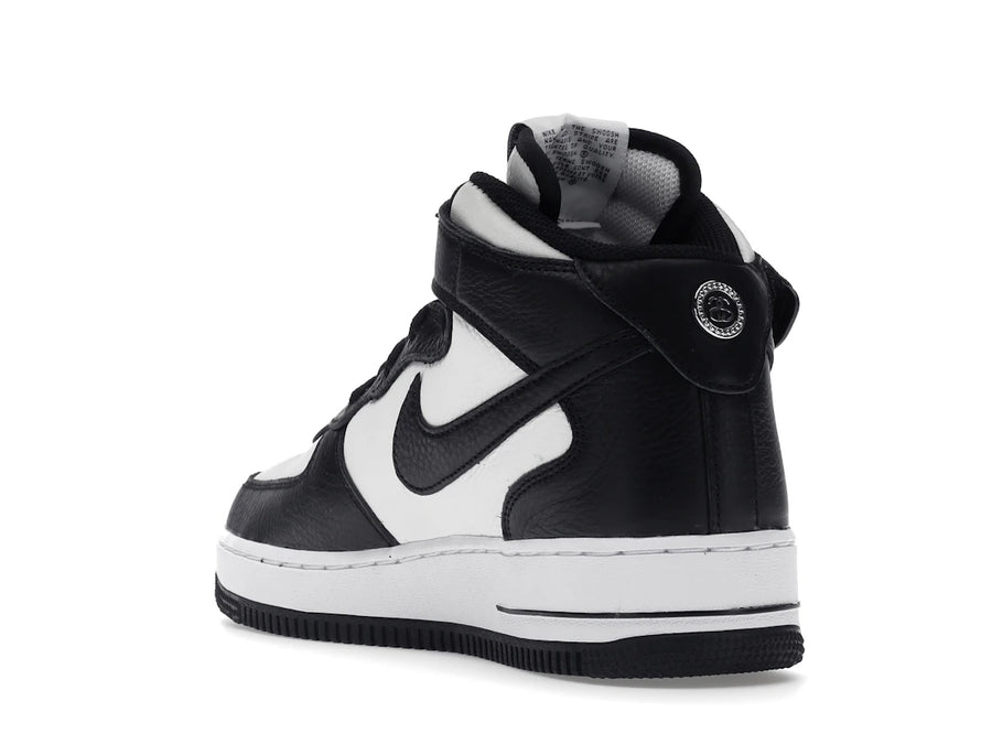 Nike Air Force 1 Mid Stussy Light Bone Black