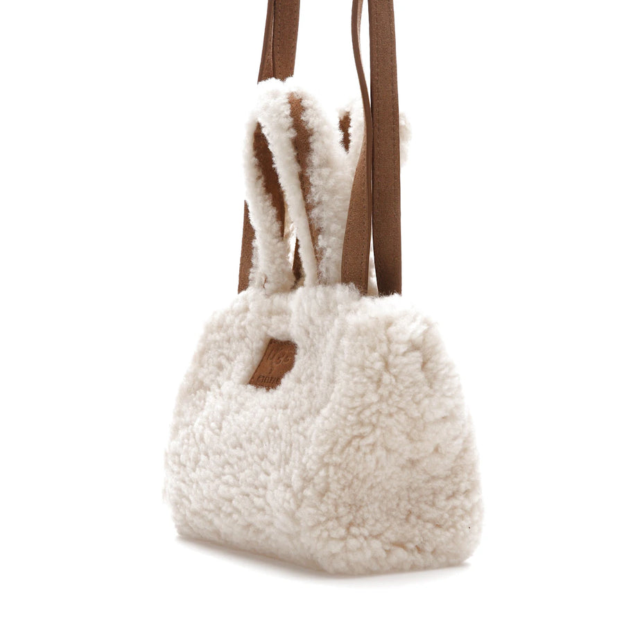 Sac cabas inversé Telfar x UGG, petit modèle, couleur naturelle