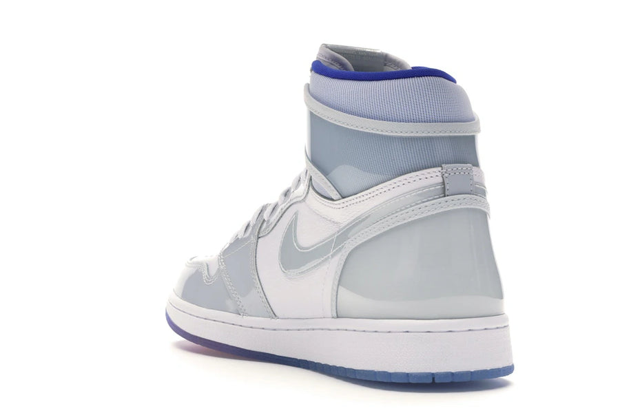 Jordan 1 Retro High Zoom Blanc Racer Bleu