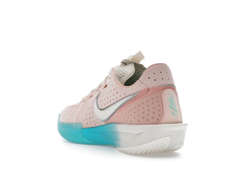Nike Air Zoom GT Cut 3 Corail délavé Cactus poussiéreux Argent métallisé Craie