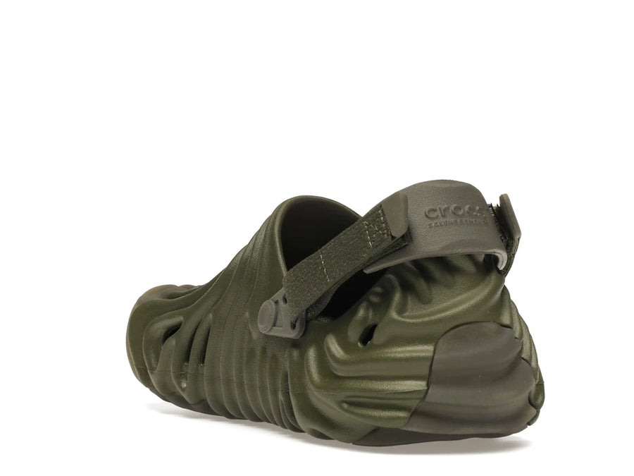 Sabots Crocs Pollex de Salehe Bembury, couleur concombre