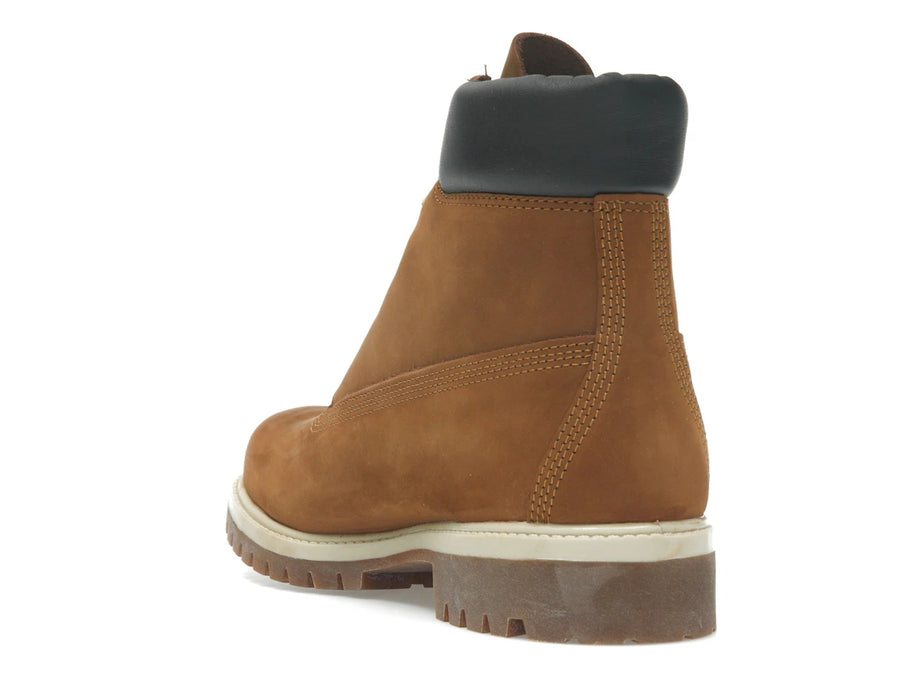 Timberland Premium 6 Inch Lace Up Waterproof Dark Wheat Nubuck