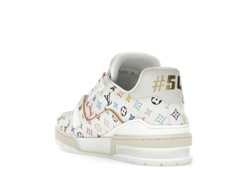 Louis Vuitton LV Trainer Takashi Murakami White